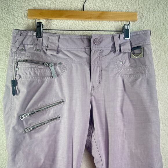 Oakley Women's Purple Gretchen Bleiler Insulated Snowboard Pants Size M - Picture 15 of 15